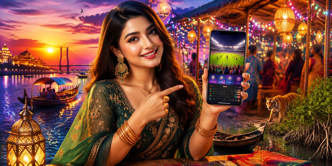 সুন্দরবন মোবাইল ক্যাসিনো রাতের বাজার পরিবেশ